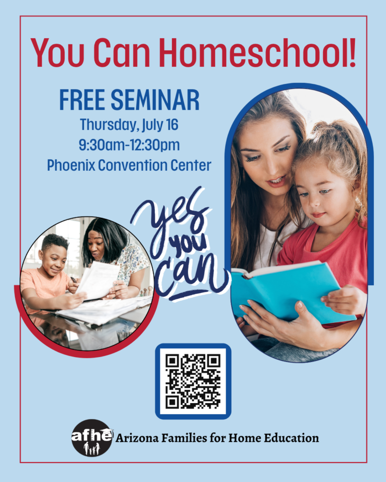 AFHE You Can Homeschool Seminar 2026