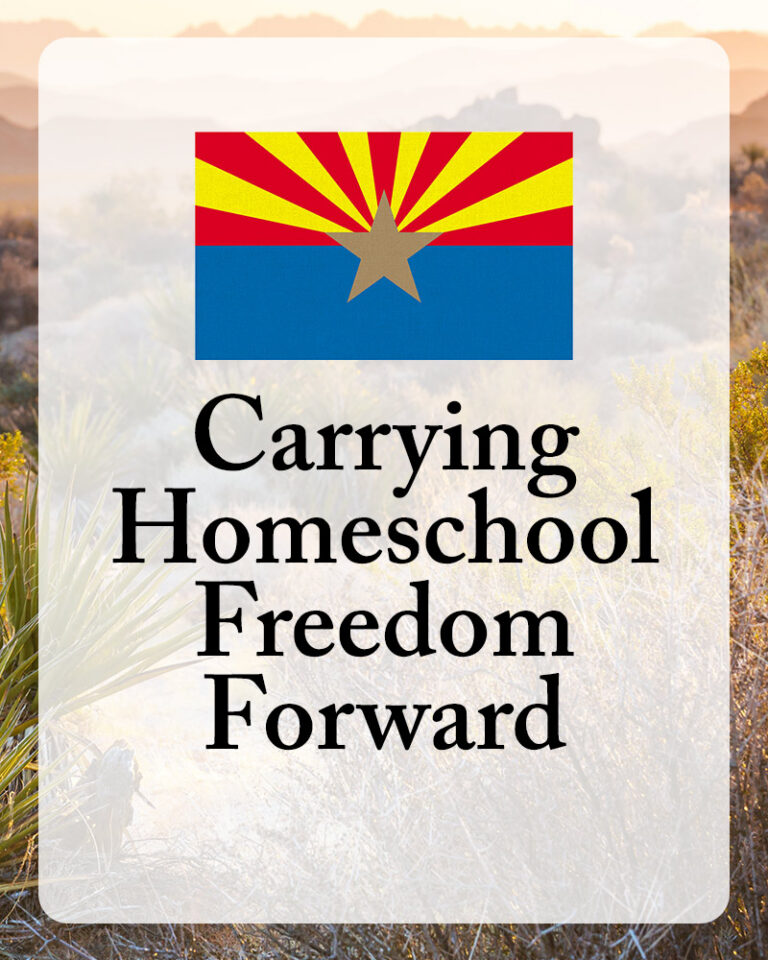 Carrying Homeschool Freedom Forward