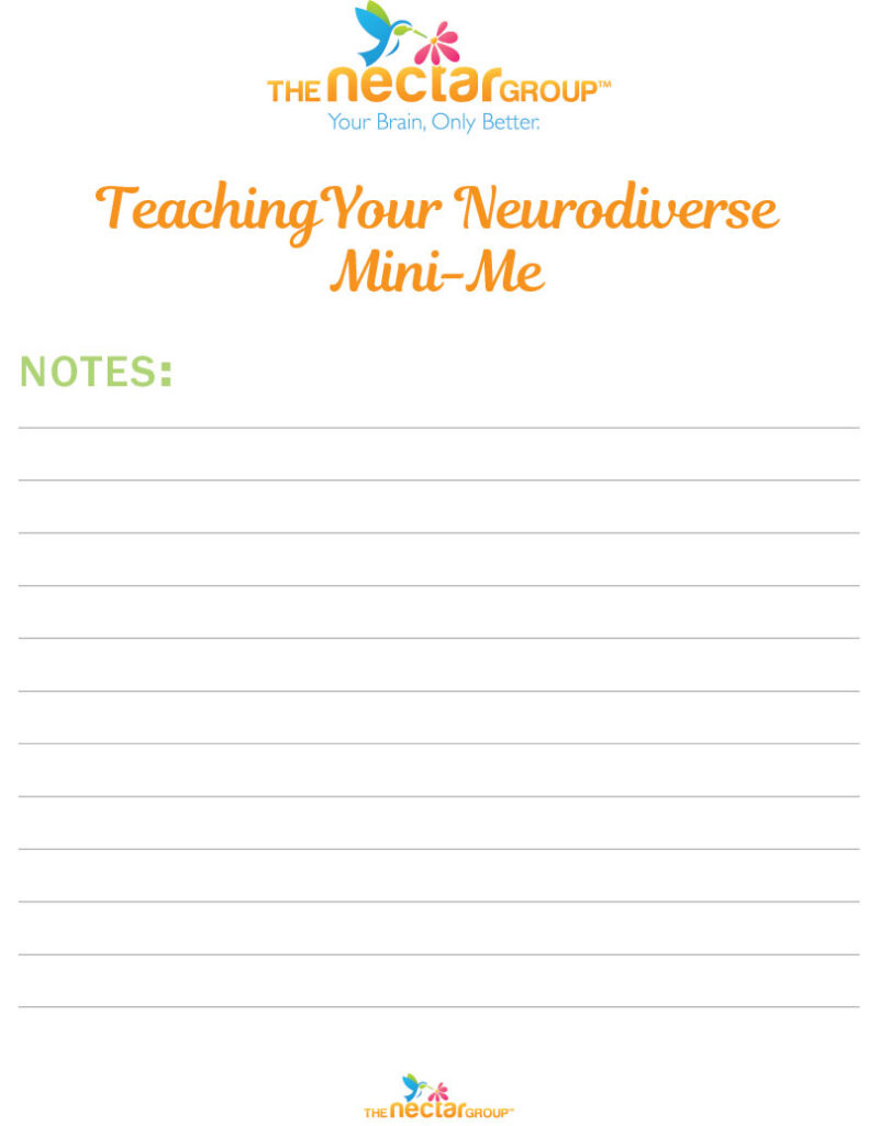 Tori Wilson: Teaching Your Neurodiverse Mini-Me